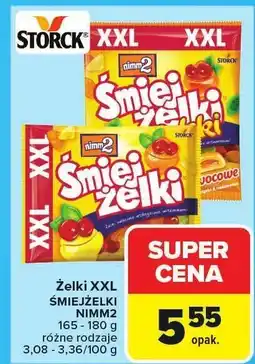 Carrefour Żelki XXL Śmiejżelki Storck oferta
