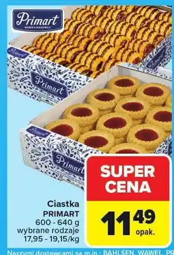 Carrefour Ciastka Primart oferta