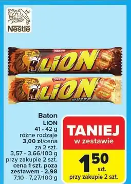 Carrefour Baton Lion Nestle oferta