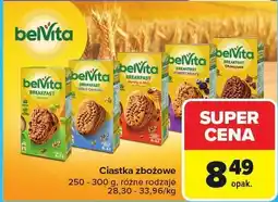 Carrefour Ciastka zbożowe BelVita oferta