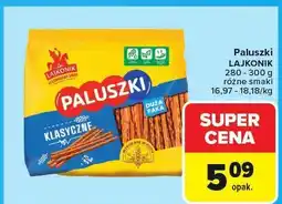 Carrefour Paluszki Lajkonik oferta
