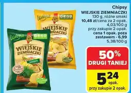 Carrefour Chipsy Wiejskie Ziemniaczki Lorenz oferta