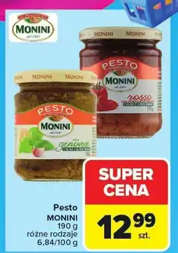 Carrefour Pesto Monini oferta