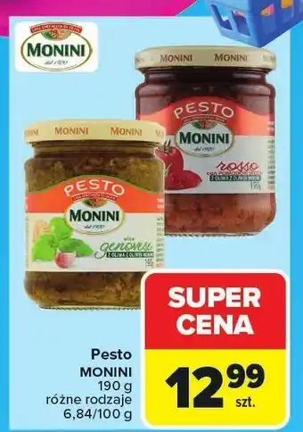 Carrefour Pesto Monini oferta