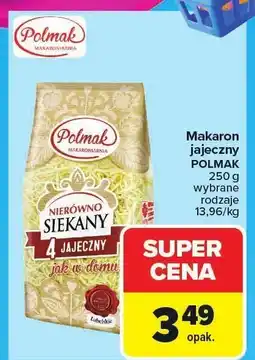 Carrefour Makaron jajeczny Polmak oferta