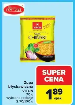 Carrefour Zupa błyskawiczna VIFON oferta
