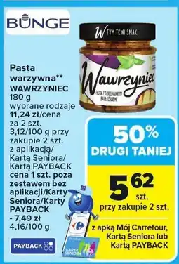 Carrefour Pasta warzywna WAWRZYNIEC oferta