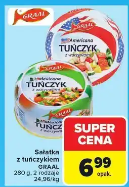 Carrefour Sałatka z tuńczykiem GRAAL oferta