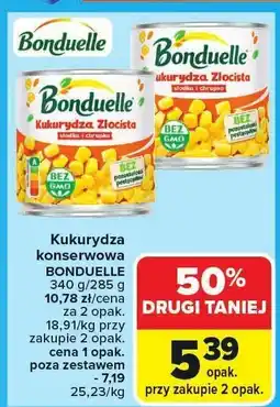 Carrefour Kukurydza konserwowa BONDUELLE oferta