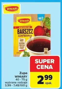 Carrefour Zupa WINIARY oferta