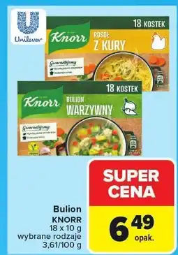 Carrefour Bulion KNORR oferta