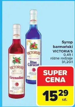 Carrefour Syrop Victoria's różne rodzaje oferta
