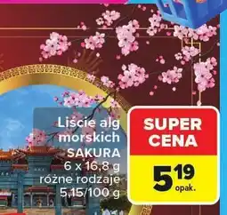 Carrefour Liście alg morskich różne rodzaje House of Asia oferta