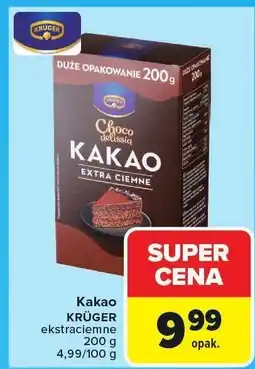 Carrefour Kakao ekstraciemne Krüger oferta