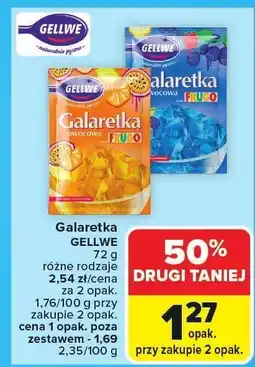 Carrefour Galaretka różne rodzaje Gellwe oferta