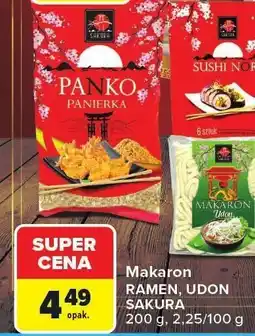 Carrefour Makaron ramen, udon różne rodzaje House of Asia oferta
