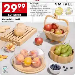 Biedronka Naczynia lub deski bambusowe oferta