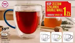 Biedronka Zestaw szklanek Double Wall, 2 x 300 ml oferta
