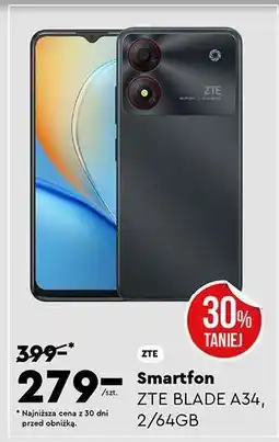Biedronka ZTE BLADE A34, 2/64GB oferta