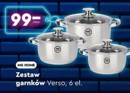 Biedronka Zestaw garnków Verso, 6 el oferta