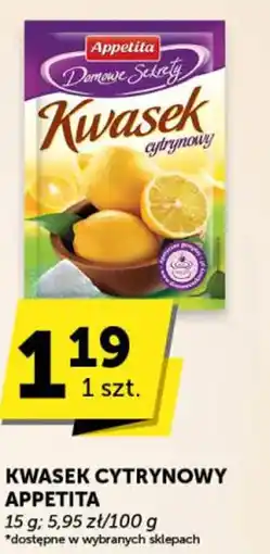 Euro Sklep KWASEK CYTRYNOWY APPETITA oferta