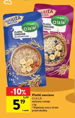 Intermarche Płatki owsiane oferta
