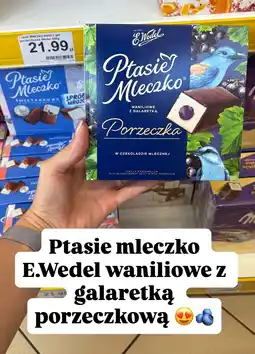 Dino Czekolada Ptasie Mleczko waniliowe z galaretką porzeczkową E.Wedel oferta