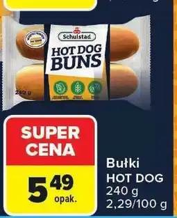 Carrefour Bułki hot dog Schulstad oferta