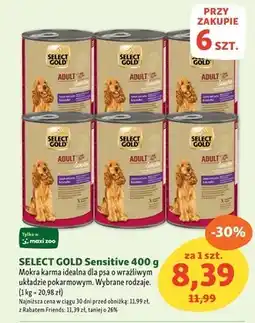 Maxi Zoo Karma dla psa Select Gold oferta