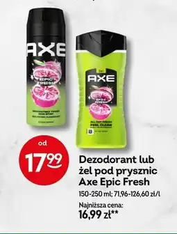 Żabka Żel pod prysznic Axe oferta