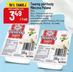 Polomarket Twaróg półtłusty Mleczna Polana oferta