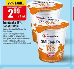 Polomarket Smietanka 18% Janaturalnie oferta