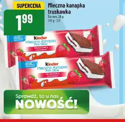 Polomarket Kinder Mleczna Kanapka Truskawkowa oferta