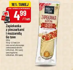Polomarket Zapiekanka z pieczarkami i mozzarellą Go tove oferta