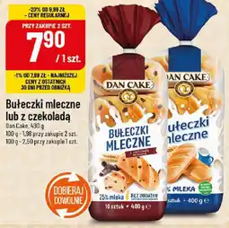 Polomarket Bułeczki mleczne lub z czekoladą Dan Cake oferta