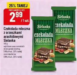 Polomarket Czekolada mleczna z orzeszkami arachidowymi Sielanka oferta