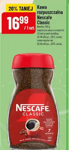 Polomarket Kawa rozpuszczalna Nescafe Classic oferta