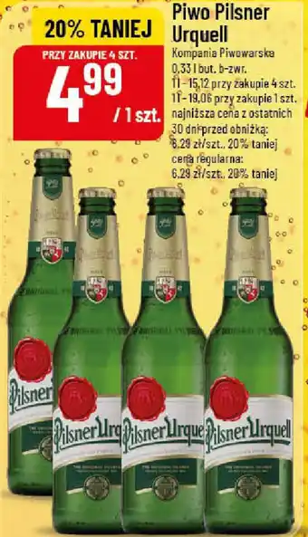Polomarket Piwo Pilsner Urquell oferta