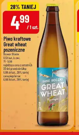 Polomarket Piwo kraftowe Great wheat pszeniczne oferta