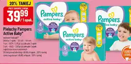 Polomarket Pieluchy Pampers Active Baby oferta