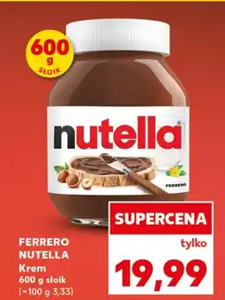 Kaufland Krem czekoladowy Nutella oferta