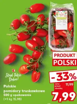 Kaufland Pomidory K-Stąd Takie Dobre oferta
