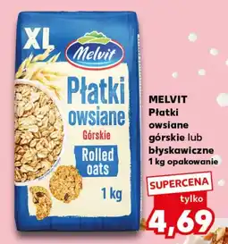 Kaufland Płatki owsiane Melvit oferta