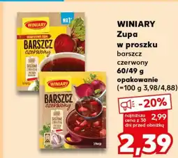 Kaufland Zupa w proszku Winiary oferta