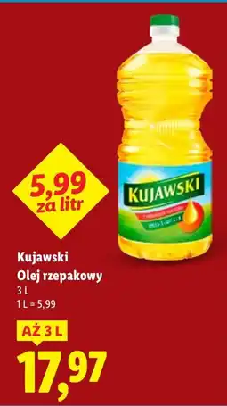 Lidl Olej rzepakowy Kujawski oferta