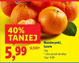 Lidl Mandarynki Lidl oferta