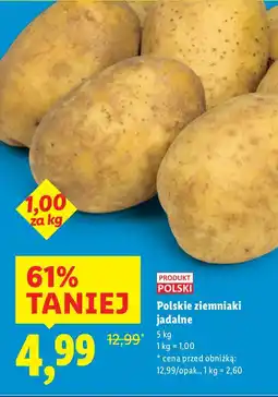 Lidl Ziemniaki jadalne polskie Produkt Polski oferta