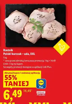 Lidl Kurczak uda XXL Produkt Polski oferta