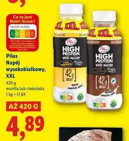 Lidl Napój Pilos High Protein XXL oferta