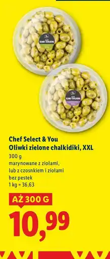 Lidl Oliwki zielone chalkidiki XXL Chef Select & You oferta